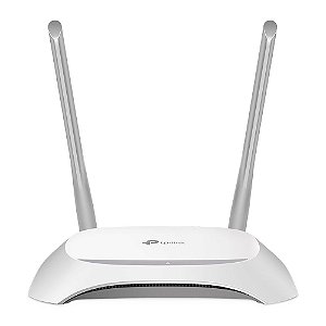 Roteador Tp-Link Tl-Wr840N, Wireless, Single Band 2.4 Ghz, 300 Mb/S, 2 Antenas, Botão Wps/Reset