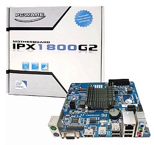 Placa Mãe Integrada Pcware Ipx1800G2 Processador Celeron J1800 2.41Ghz Dual Core