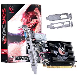 Placa De Vídeo Amd Radeon Ddr3 2Gb/064 Bits R5 230 Pcyes, Low Profile, Pa230R56402D3Lp