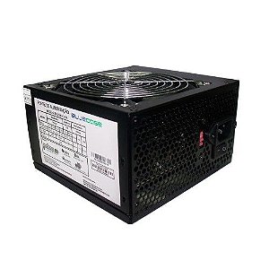 Fonte Atx 500 W Bluecase Blu500-K ATX , Com Cabo, Com Caixa