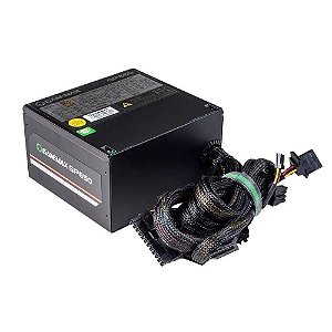 Fonte Semi-modular 600w Gamemax Gm600 80 Plus Bronze