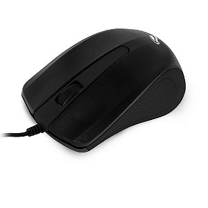 Mouse Usb C3Tech Ms-20Bk, Básico, Preto, Óptico