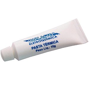 Pasta Térmica Implastec 31457, Bisnaga 10 Gramas, Branca