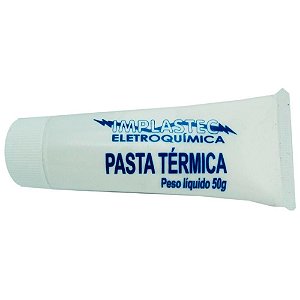 Pasta Térmica Md9 3383 Implastec, Bisnaga 50 Gramas, Branca