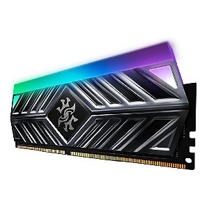 Memória Desktop Ddr4 8Gb/3600 Mhz Xpg Spectrix D41, Rgb, Cl18, Cinza, Ax4U360038G18A-St41