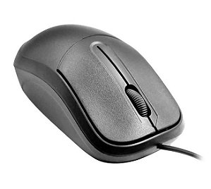 Mouse Usb C3Tech Ms-35Bk, 1000 Dpi, Básico, Preto