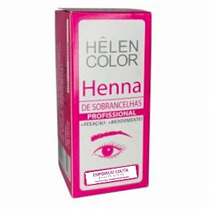 Pigmento Helen Color Para Sobrancelhas Profissional Pink Universal Powder