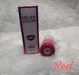 Pigmento Helen Color Para Sobrancelhas Profissional Red