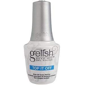 Gelish Soak-off gel polish top it off  15 ml
