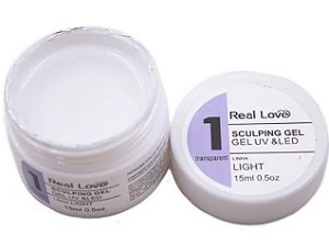 Real Love Sculping Gel Transparente 01 UV/LED 30ml
