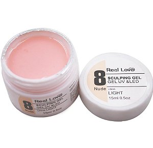 Real Love Sculping Gel Nude Pink 8 UV/LED 15ml