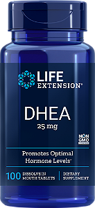 DHEA 25mg (100caps) - Life Extension - Original Importado EUA