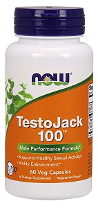 TestoJack 100mg (60caps) - Now Suplementos