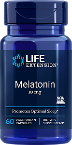 Melatonina 10mg (60Caps) Life Extension - Original Importado EUA