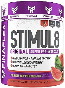 Stimul 8  Finaflex (240g  Doses- Sabor Melancia - Original Importado EUA