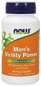 Men's Virility Power (60 cápsulas vegetais) - Original Importado EUA