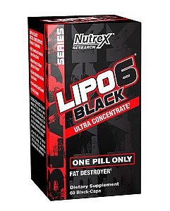Nutrex Lipo 6 Black Ultra Concentrado (60caps) - Original Importado EUA