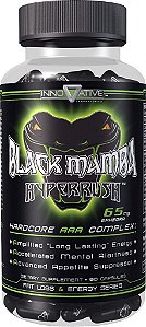 Black Mamba Hyperrush C/ Efedrina - 90 Cápsulas - Innovative Labs - Original Importado EUA
