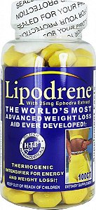 Lipodrene Fórmula Original (100 comprimidos) - Original Importado EUA