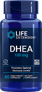 DHEA 100mg (60 caps) - Life Extension - Original Importado EUA