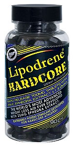 Lipodrene HARDCORE com Efedrina (90 comprimidos) - Original Importado EUA
