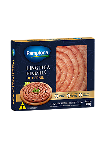 Linguiça de Pernil Fininha Premium Resfriada Pamplona 400g
