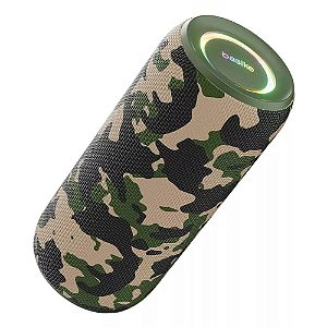 Caixa De Som Bluetooth Portátil Basike Ba-RAD034 - 20W 3600mAh