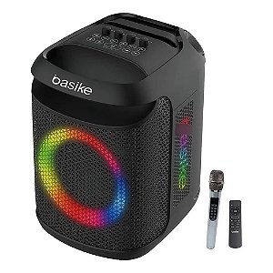 Caixa De Som Bluetooth Portátil Basik BA-RAD025 - 40W 6000mAh