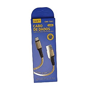 Cabo BASIKE - USB V8 - 3.4A - 1 Metro - CBO-7507