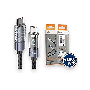 Cabo Basike - USB-C TYPE C - 100W - 1 Metro - BA-CBO088