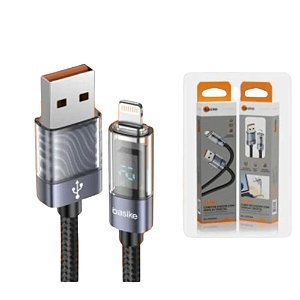 Cabo Basike - USB Lightning- 12W - 1 Metro - BA-CBO084