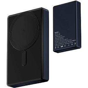 Powerbank Sem Fio Magnético 20W 10000mAh