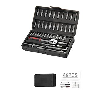 Conjunto  De Soquetes Com 46 Peças MD-12715
