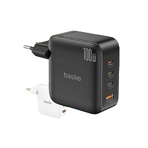 Carregador Turbo 3 Tipo C 1 USB 100W Só Base BA-CAR050