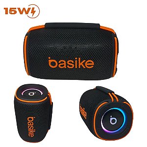 Caixa De Som Bluetooth Portátil Basike Ba-RAD183 - 15W 2000mAh