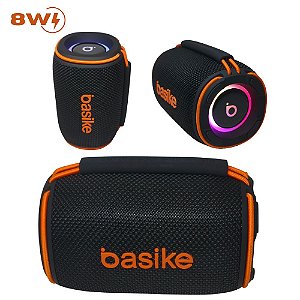 Caixa De Som Bluetooth Portátil Basike Ba-RAD182 - 8W 1800mAh
