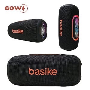 Caixa De Som Bluetooth Portátil Basike Ba-RAD191 - 60W 8000mAh