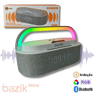 Caixa De Som Bluetooth Portátil Multifuncional Basike BA-RAD212 - 15W 1200mAh