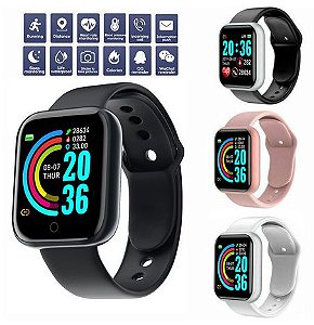 Pulseira Silicone: Y68 D20 PLUS X6 Plus YX11 Y68s D20s