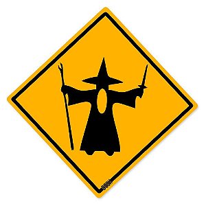 Placa Decorativa LoTR You Shall Not Pass! 30 x 30 cm