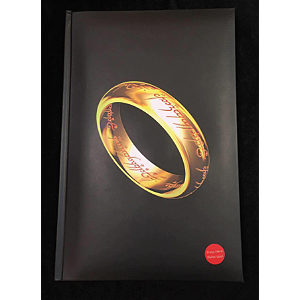 Caderno O Senhor dos Anéis LoTR - Capa Dura com Luz LED - SD Toys