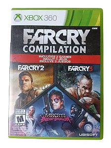 Jogo Far Cry Compilation Xbox 360 Original Triplo Completo