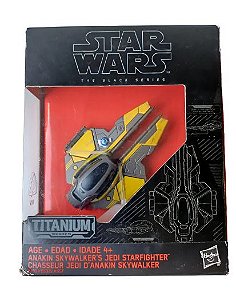 Nave Star Wars Titanium Black Series 22 Anakin Novo Lacrado