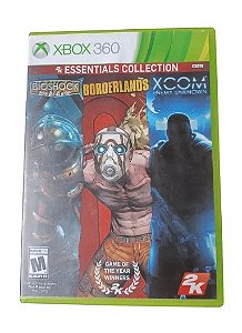 2k Essentials Collection Bioshock + Borderlands + XCOM Xbox 360