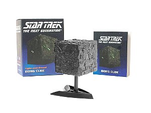 Star Trek: Light-and-Sound Borg Cube - Miniatura com Luz e Som e Livro em Inglês