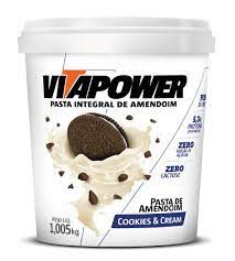 Vita Power Cookies & Cream1,005kg - Pasta de Amendoim