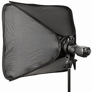 Softbox 60x60 S-Type Bowens Greika SFUV-6060 Para Flash Dedicado