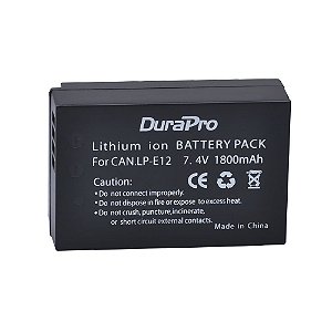 Bateria Canon LP-E12 DuraPro 1800mAh 7,4V