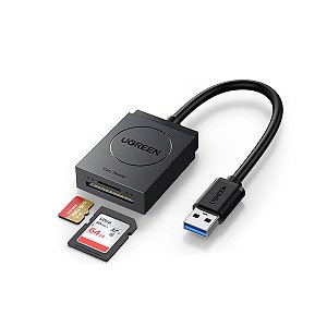 Leitor de Cartão SD e Micro SD Usb 3.0 Ugreen