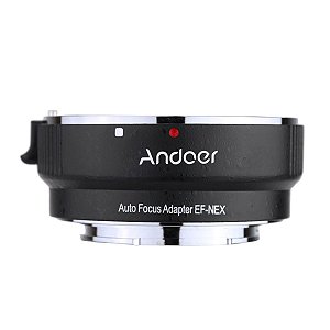 Adaptador De Lente Canon Para Câmera Sony EF-NEX Eletrônico